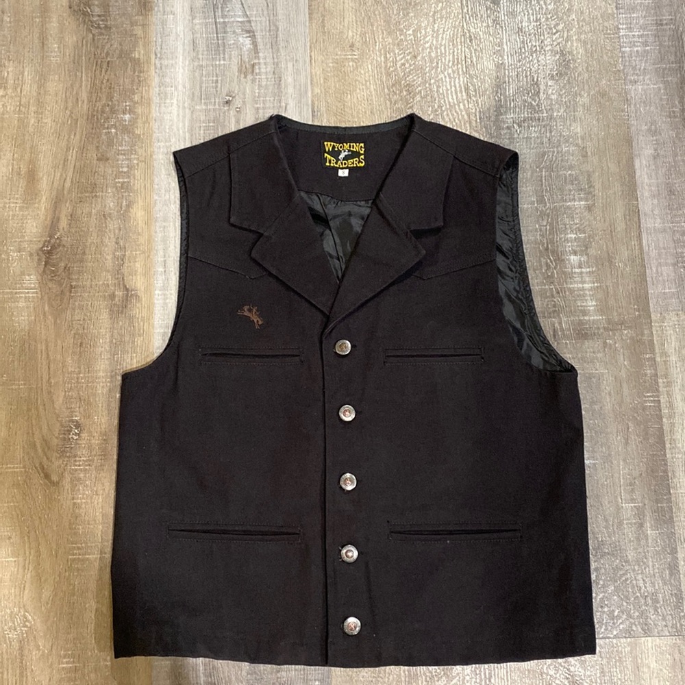 Wyoming Traders | Black Vest | S